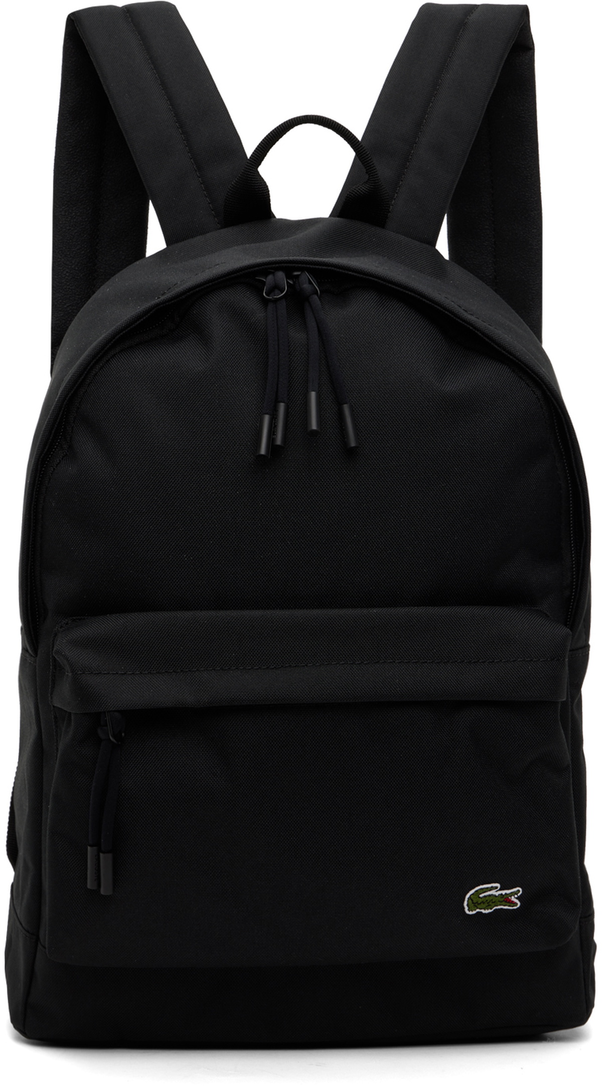 Lacoste Black Zip Backpack Lacoste