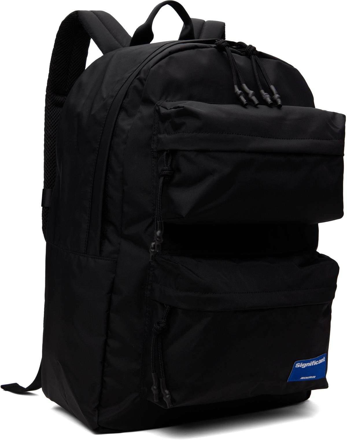 ADER error Black Significant Tag 03 Backpack