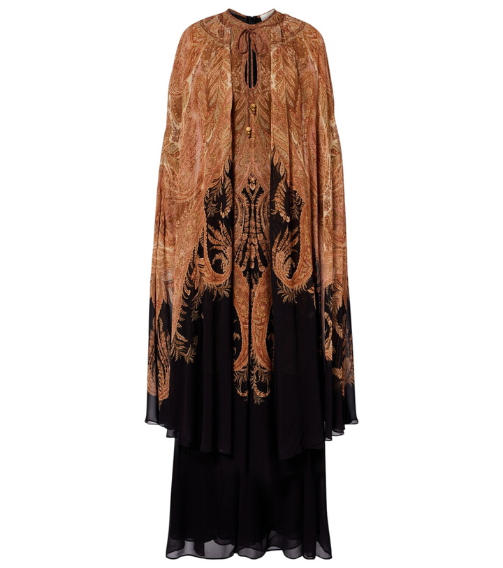 Photo: Zimmermann Hypnotic caped maxi dress