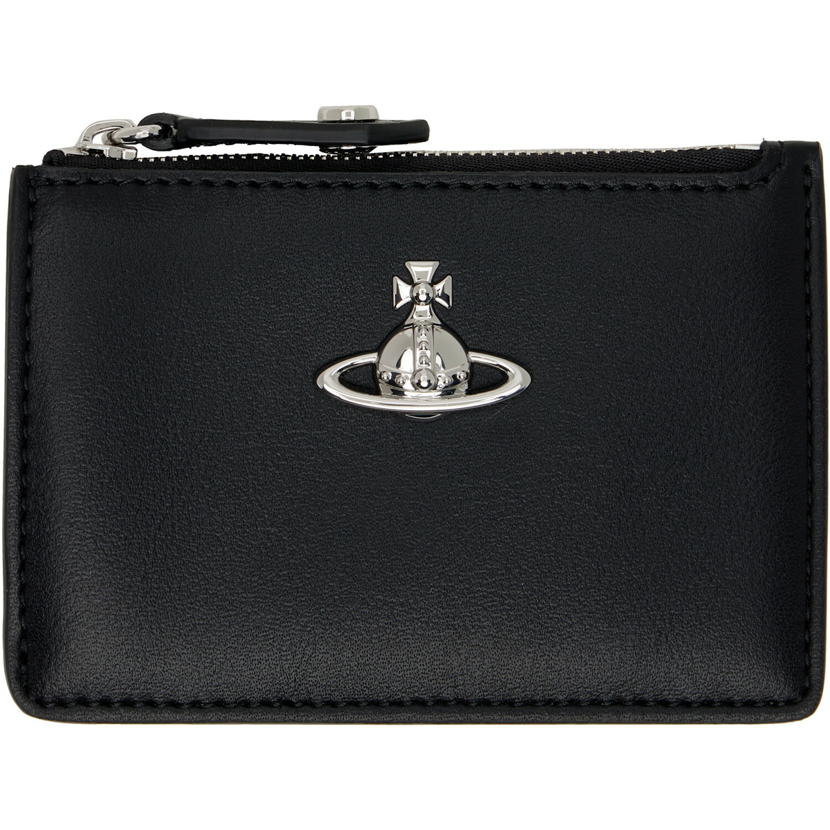 Vivienne Westwood Black Slim Long Card Holder