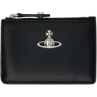 Vivienne Westwood Black Slim Long Card Holder