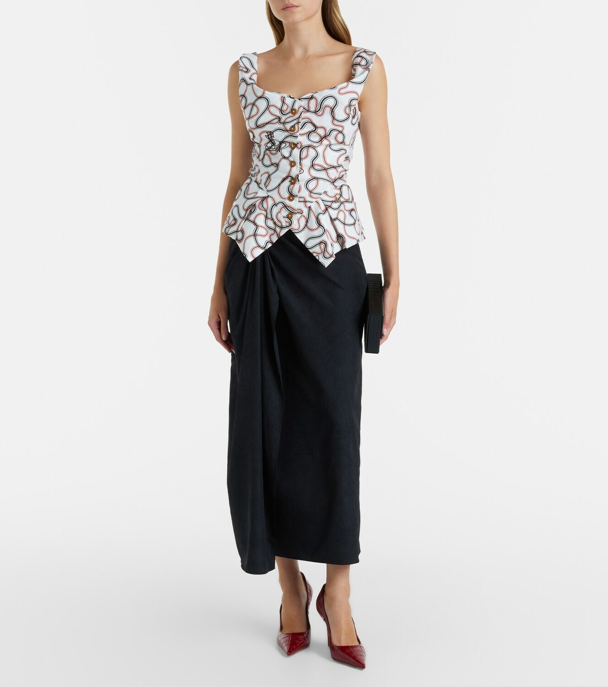 Vivienne Westwood Monday printed cotton vest