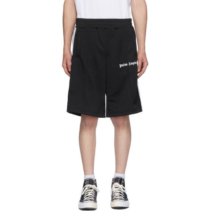 Photo: Palm Angels Black Classic Track Shorts