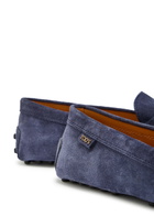 Tods Gommino Suede Loafers Navy
