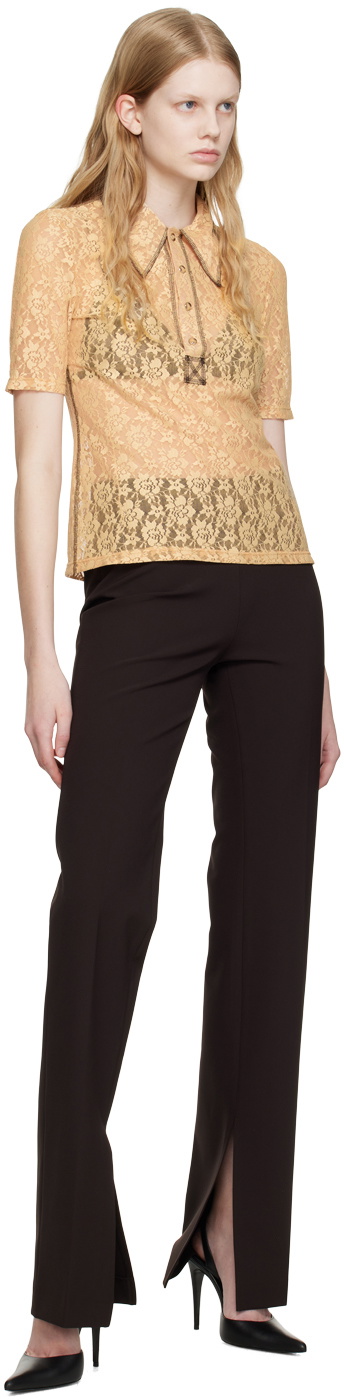 Maiden Name Brown Electra Trousers