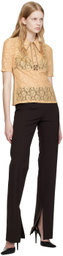 Maiden Name Brown Electra Trousers