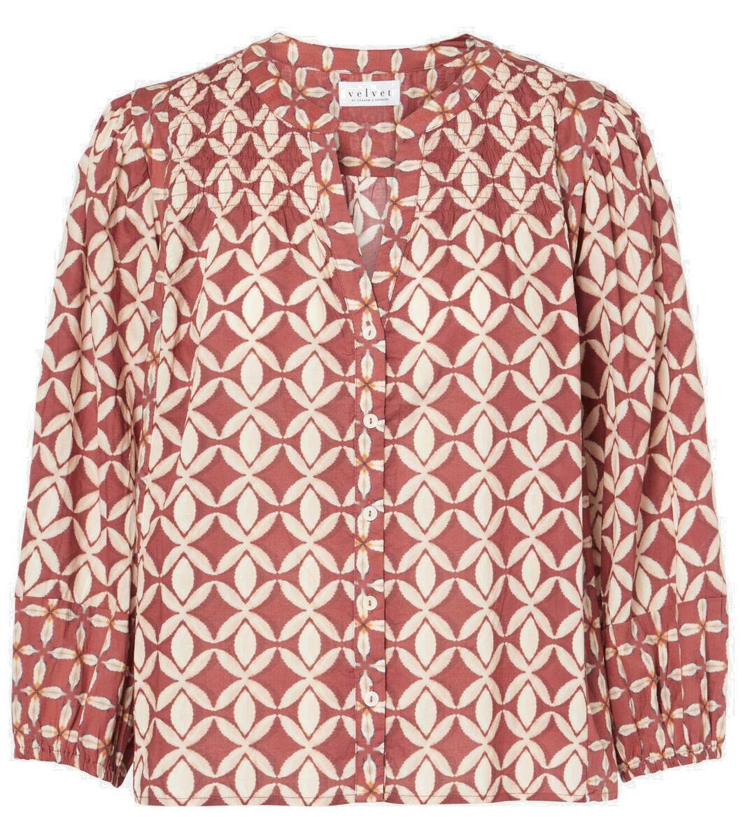 BLOUSON's COTTON PRINTED MULTICOLOURED VEST