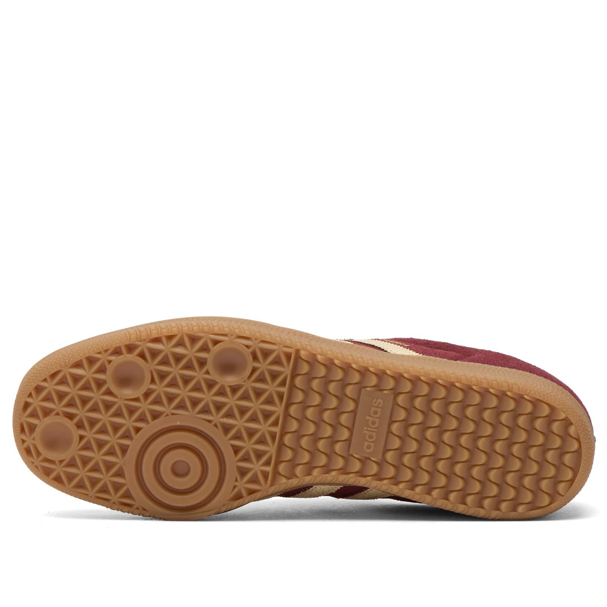 Adidas Men's Samba Og Sneaker in Shadow Red/Warm Vanilla/Gum