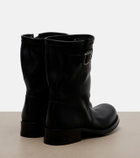 Prada Leather mid-calf boots