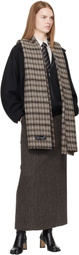 mfpen Brown Wool Scarf