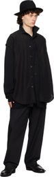 TAKAHIROMIYASHITA TheSoloist. Black Easy Trousers