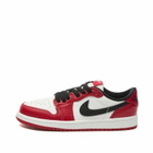Air Jordan 1 Retro Low OG PS Sneaker in Red/Black/White