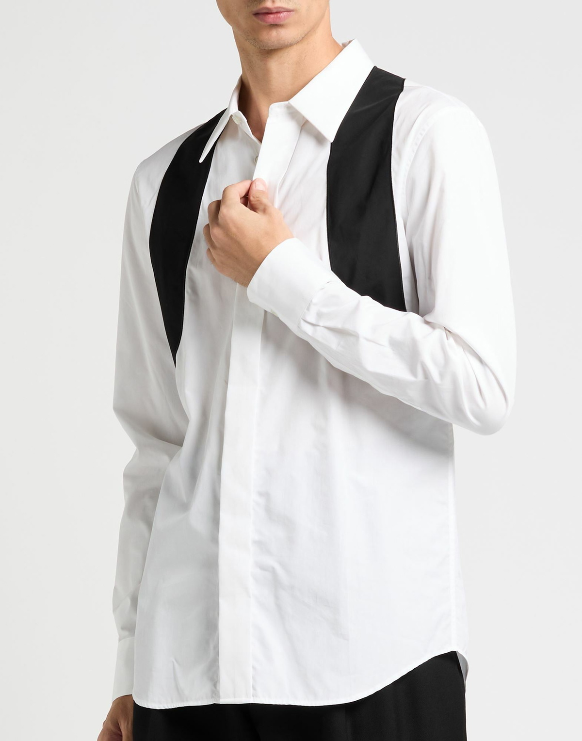 Mcqueen Mens Shirt in White