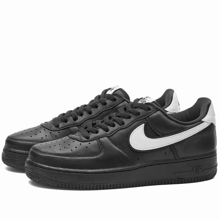 Photo: Nike Air Force 1 Low Retro QS Sneakers in Black/White/Black