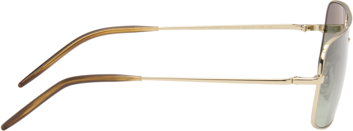Oliver Peoples Gold Victory II Sunglasses