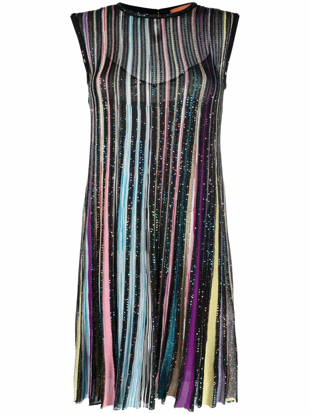 MISSONI Pleated Mini Dress Missoni