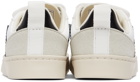 Veja Baby White & Black Vegan V-10 Velcro Sneakers