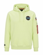 Alpha Industries Mens Sweatshirt in Lime green