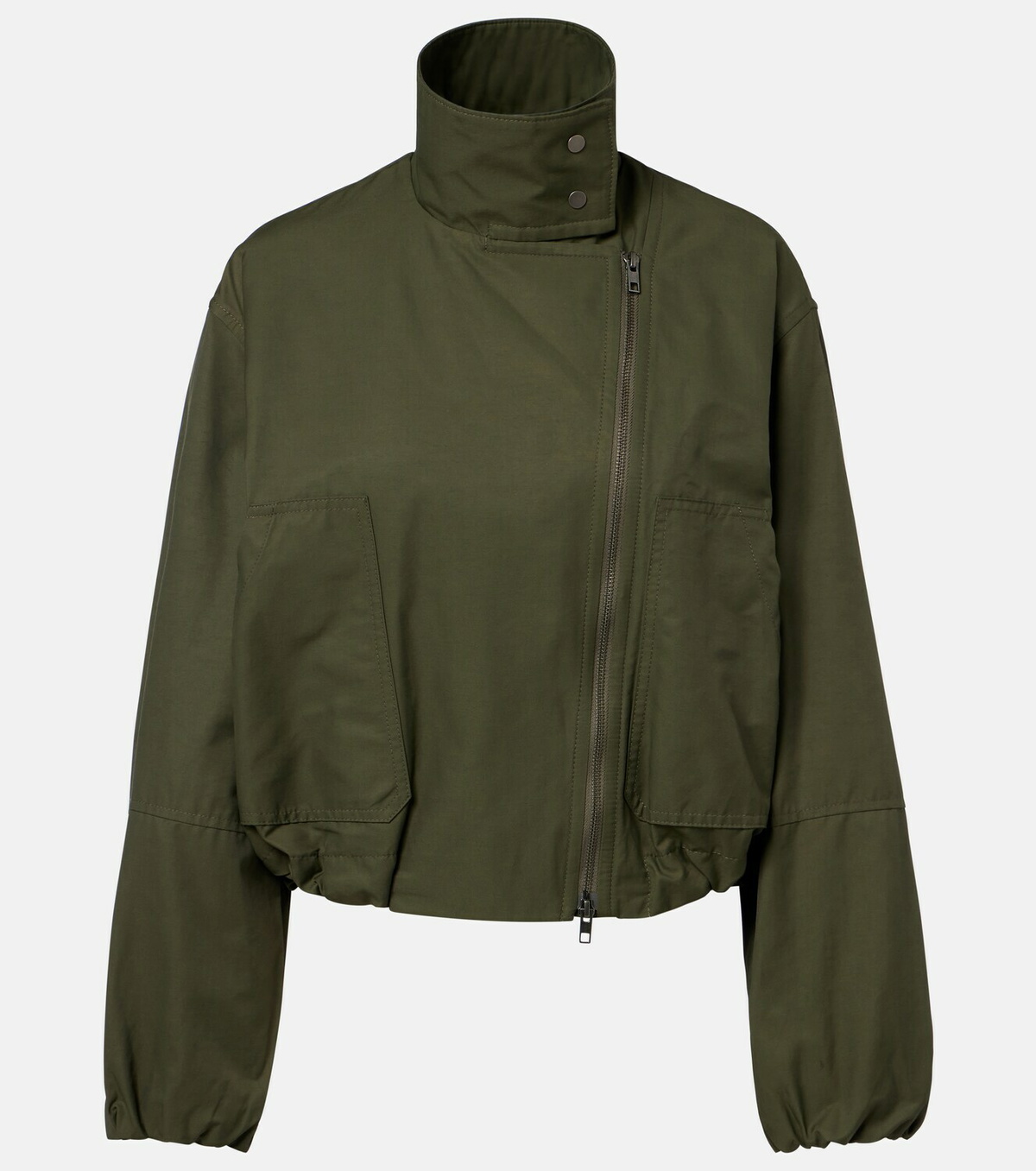 Vince Cotton-blend bomber jacket