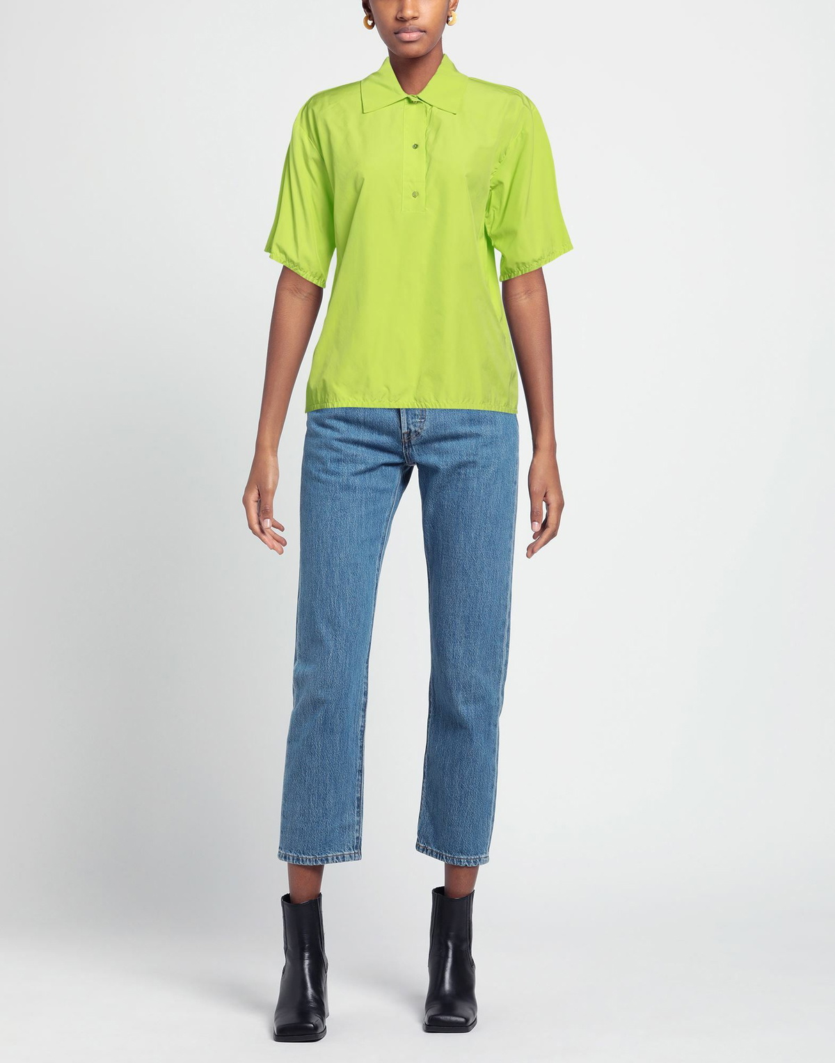 Alessia Santi Womens Top Lime in Green