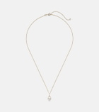 Stone and Strand Essential 18kt gold necklace with pearl