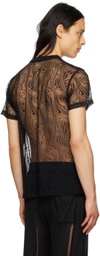 LGN Louis Gabriel Nouchi Black Crewneck T-Shirt