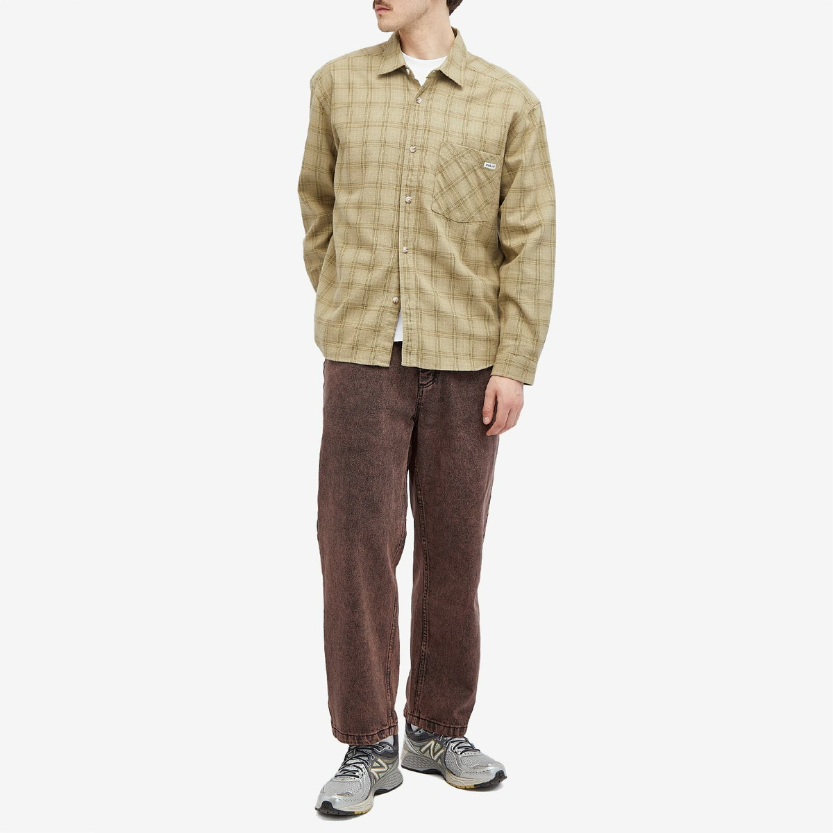 Polar Skate Co. Men's 93! Jeans in Mud Brown Polar Skate Co.