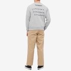 Bedwin & The Heartbreakers Men's Yodocho It's Academic Crew Sweat in Grey