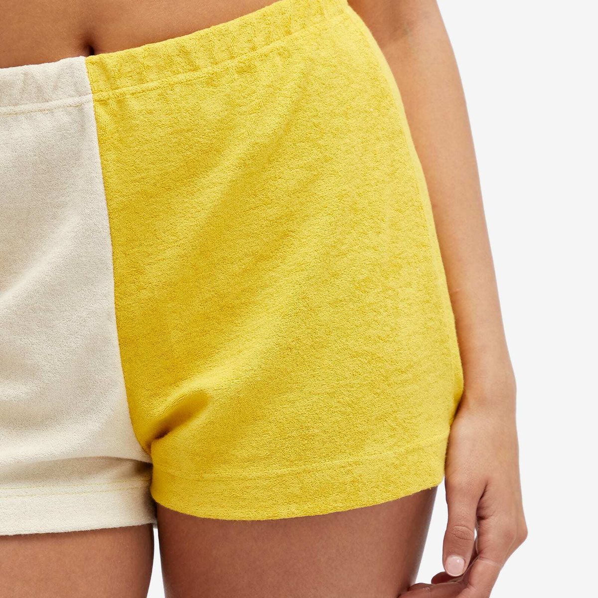 Howlin by Morrison Women's Howlin' Flaming Grooves Shorts in Daffodil