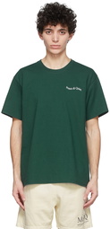 Museum of Peace & Quiet Green Wordmark T-Shirt