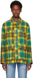 Andersson Bell Yellow & Brown Check Jacket