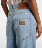 Dolce&Gabbana Distressed wide-leg jeans