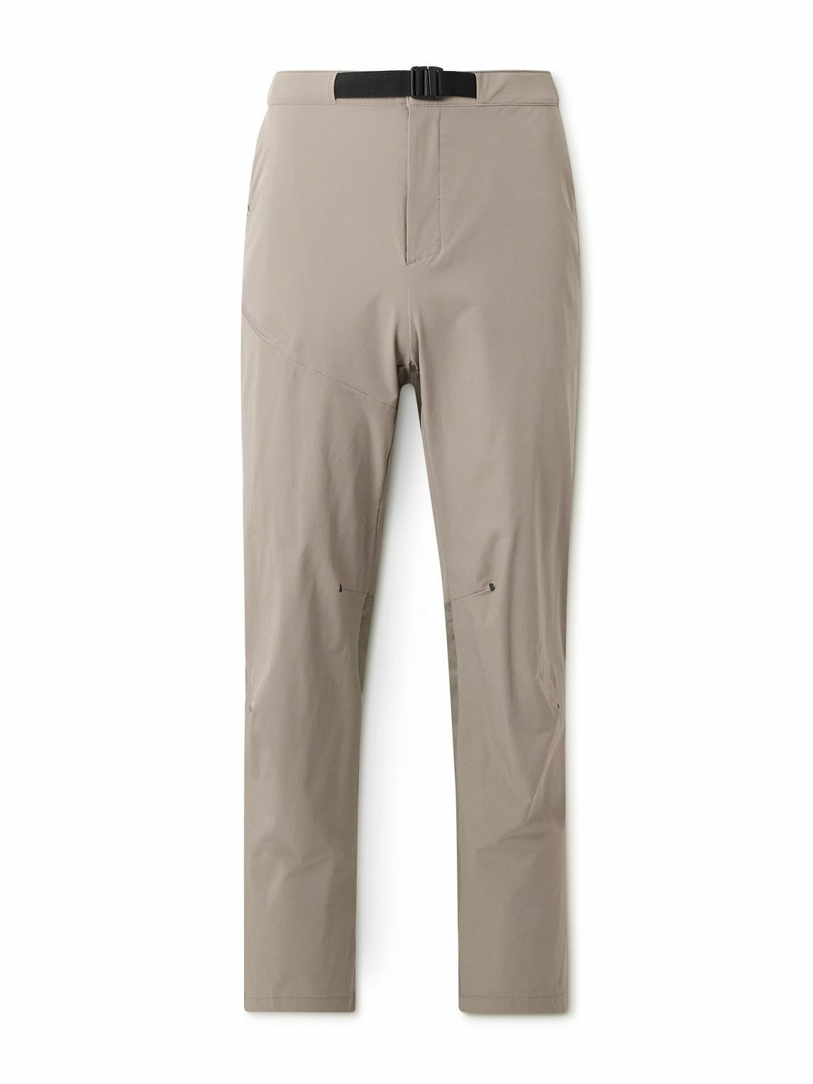 ON - Trek Tapered Ripstop-Trimmed Stretch-Shell Trousers - Neutrals