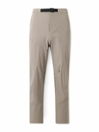 ON - Trek Tapered Ripstop-Trimmed Stretch-Shell Trousers - Neutrals