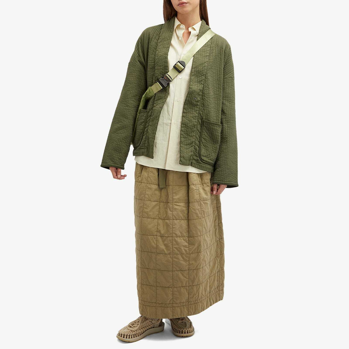 Girls of Dust Women's Edo Jacket Armor in Olive