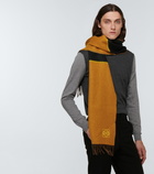 Loewe - Window Anagram wool and cashmere scarf