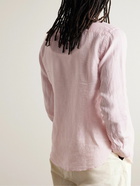 Orlebar Brown - Giles Linen Shirt - Pink