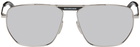 Balenciaga Silver Tag 2.0 Navigator Sunglasses