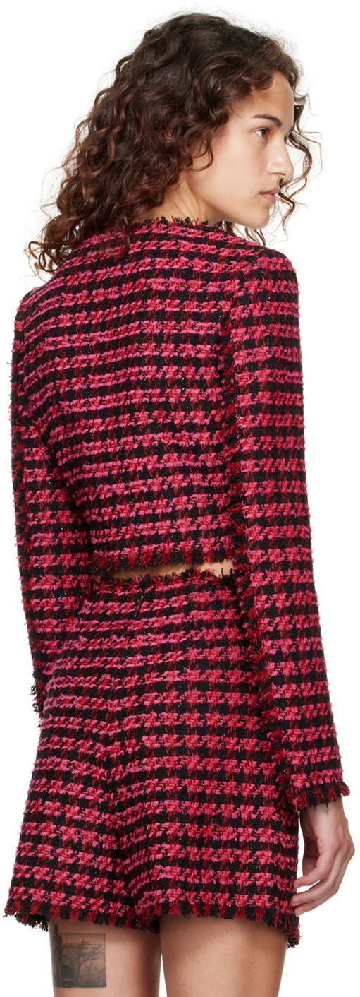 MSGM Pink Check Jacket MSGM