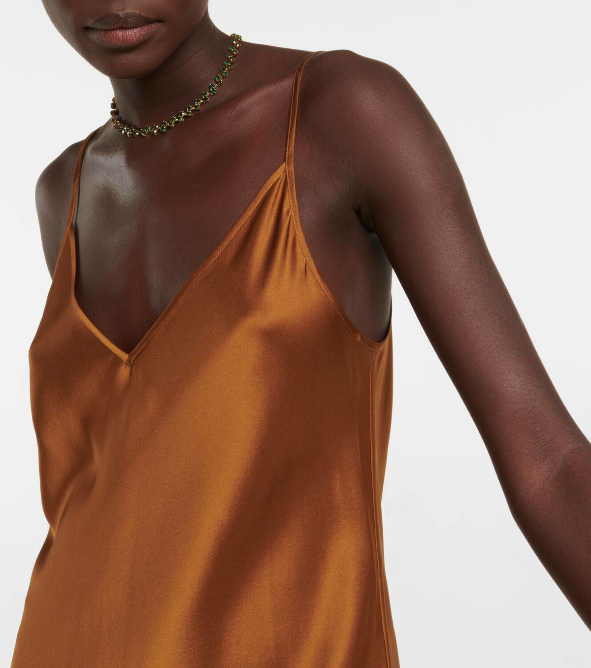 Lee Mathews Stella silk satin camisole