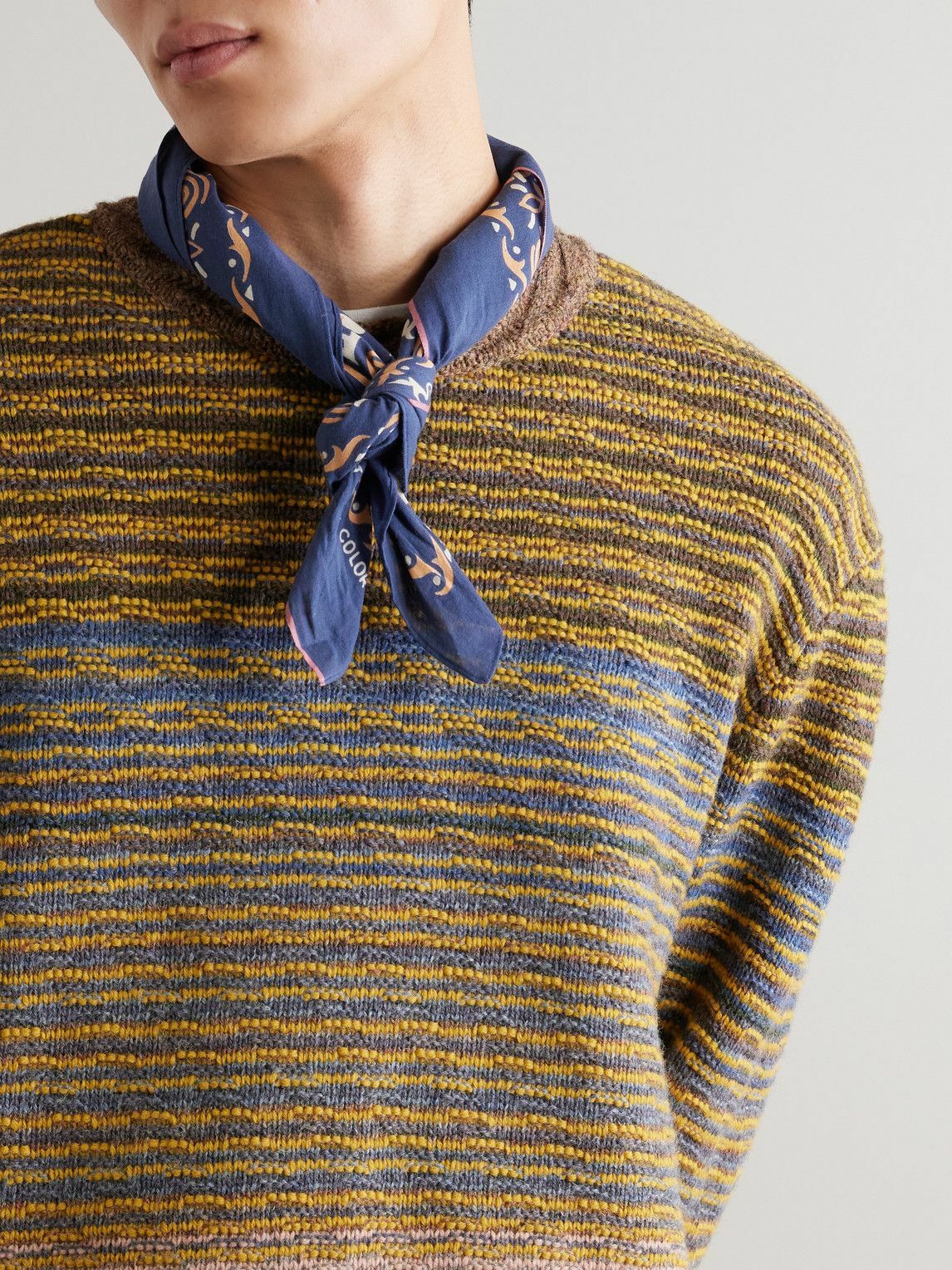 KAPITAL KESA KnitBandana フライトキャップ ペイズリー KAPITAL KESA