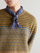 KAPITAL - Antler Naja Printed Cotton-Voile Bandana