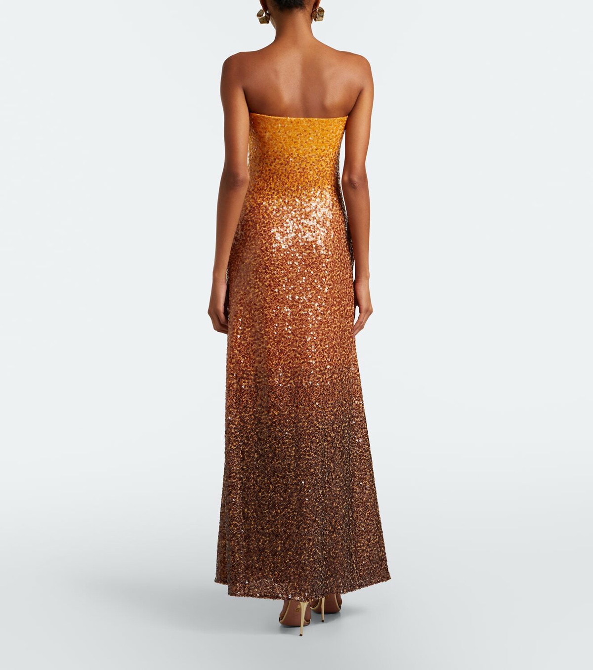 Christopher Esber Ombré sequined gown