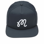 Malbon Men's M Snap Back Cap in Navy 