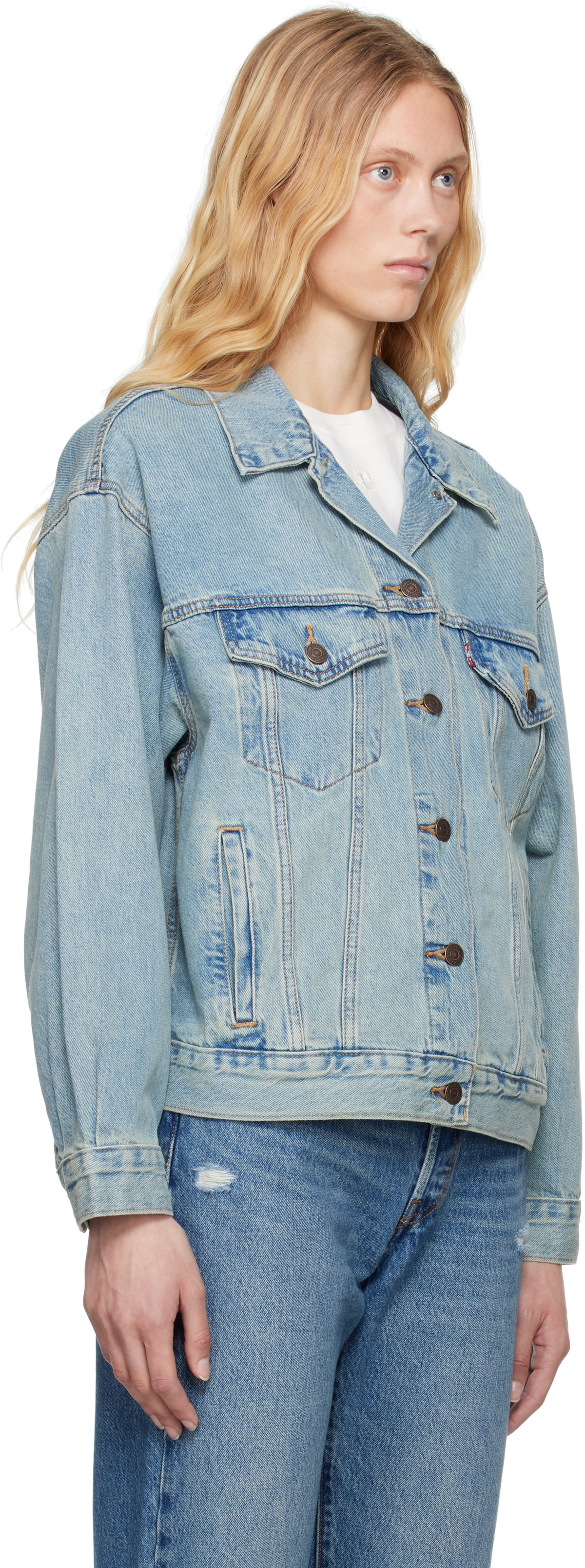 Levi's Blue '90s Trucker Denim Jacket