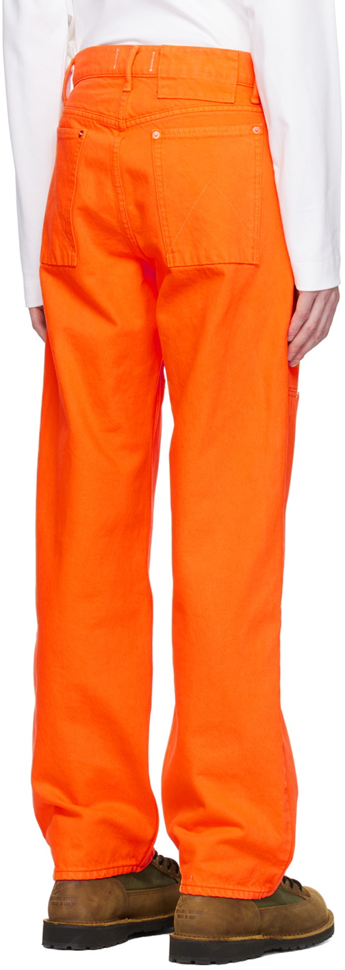 CARSON WACH Orange 'The Original 333' Jeans