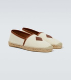 Ralph Lauren Purple Label - Bosworth monogram canvas espadrilles