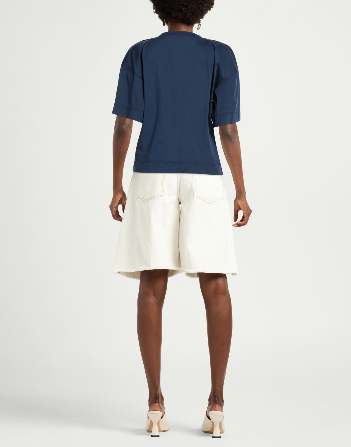 Jijil Womens Top in Navy