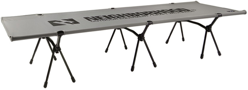 Neighborhood Gray Helinox Edition High Camping Cot Neighborhood