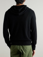 Mr P. - Mitchell Cashmere Hoodie - Black